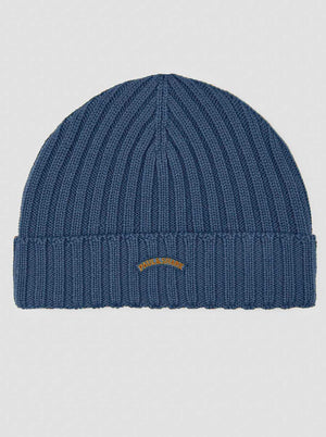 Paul & Shark Headwear Paul & Shark - Airforce Blue Wool Beanie