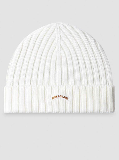 Paul & Shark Headwear Paul & Shark - Beige Wool Beanie