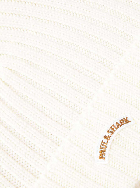 Paul & Shark Headwear Paul & Shark - Beige Wool Beanie