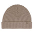 Paul & Shark Headwear Paul & Shark - Ribbed Taupe Wool Beanie