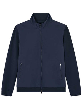 Paul & Shark Hybrid Paul & Shark - Re 4x4 Stretch Navy Full Zip Hybrid Jacket