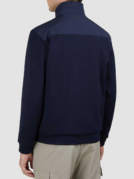 Paul & Shark Hybrid Paul & Shark - Re 4x4 Stretch Navy Full Zip Hybrid Jacket