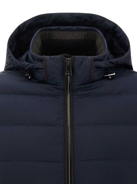Paul & Shark Hybrid Paul & Shark - Ultralight Down Navy Hybrid with removable wool sleeves