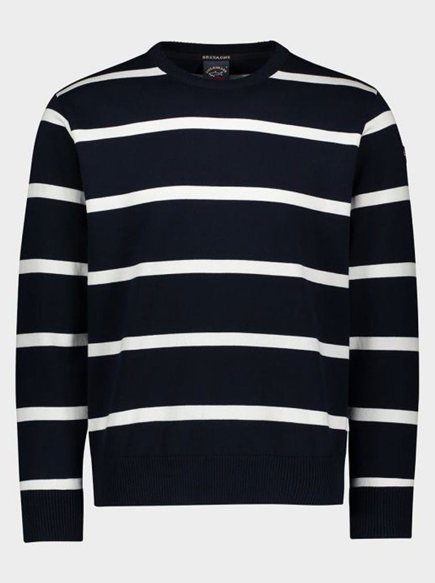 Paul Shark Bretagne Striped Crewneck Jumper