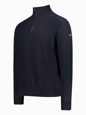 Paul & Shark Knitwear & Jumpers Paul & Shark - Cotton Half Zip Jumper