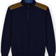 Paul & Shark Knitwear & Jumpers Paul & Shark - Knitwear - Quater Zip Jumper w/ Cord Trim