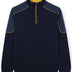 Paul & Shark Knitwear & Jumpers Paul & Shark - Navy Wool Half Zip Sweater