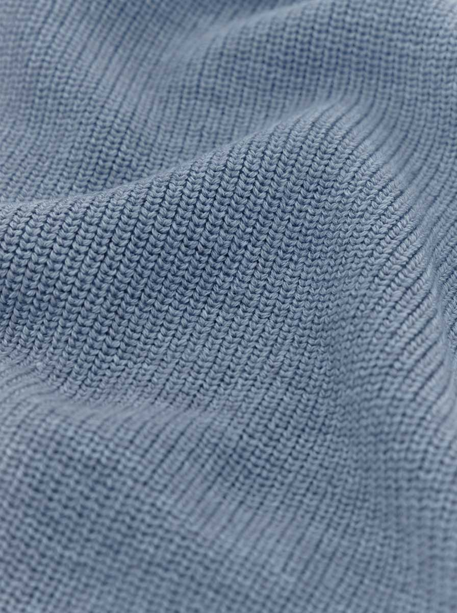 Paul & Shark Knitwear & Jumpers Paul & Shark - Tech Wool Half Zip Deb=nim Sweater