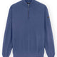 Paul & Shark Knitwear & Jumpers Paul & Shark - Textured Wool Half Zip Jumper