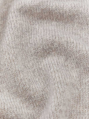 Paul & Shark Knitwear & Jumpers Paul & Shark - Wool and Cashmere Stone Half-Zip Sweater