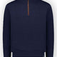 Paul & Shark Knitwear & Jumpers Paul & Shark - Wool half zip sweater w/ Alcantara® details 223