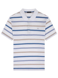 Paul & Shark Polo & T-Shirts Paul & Shark - Cotton Stripped Polo Shirt