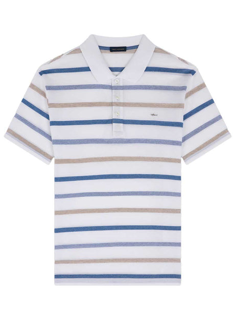 Paul & Shark Polo & T-Shirts Paul & Shark - Cotton Stripped Polo Shirt