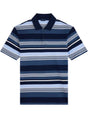Paul & Shark Polo & T-Shirts Paul & Shark - Multi Stripe Fine Piqué Cotton Navy Polo