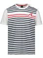 Paul & Shark Polo & T-Shirts Paul & Shark - Multi Striped T-Shirt w/ Fin Print