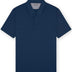 Paul & Shark Polo & T-Shirts Paul & Shark - Navy Cotton & Silk Polo Shirt