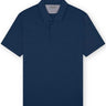 Paul & Shark Polo & T-Shirts Paul & Shark - Navy Cotton & Silk Polo Shirt