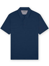 Paul & Shark Polo & T-Shirts Paul & Shark - Navy Cotton & Silk Polo Shirt