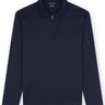 Paul & Shark Polo & T-Shirts Paul & Shark - Navy Long Sleeve Cotton Polo Shirt