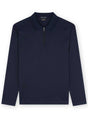 Paul & Shark Polo & T-Shirts Paul & Shark - Navy Long Sleeve Cotton Polo Shirt