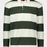 Paul & Shark Polo & T-Shirts Paul & Shark - Striped Rugby Shirt w/ Tonal embroidery