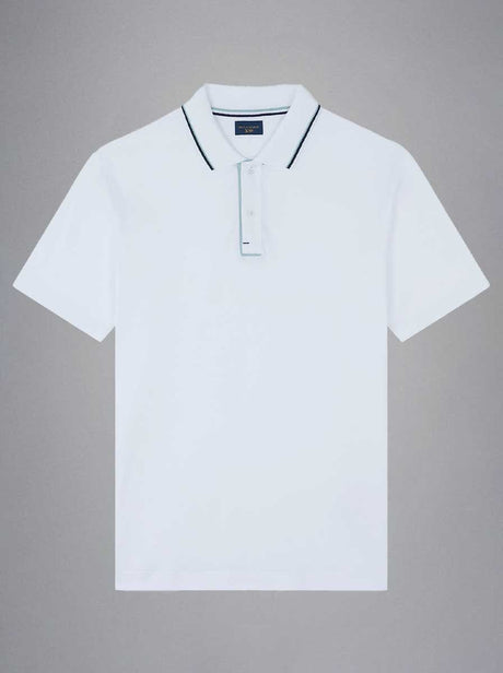 Paul & Shark Polo & T-Shirts Paul & Shark - Xsoft Piqué Cotton White Polo