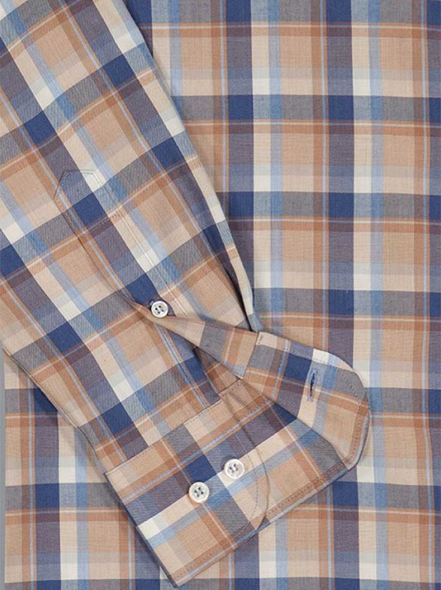 Paul & Shark Shirts Paul & Shark - Beige Check Shirt