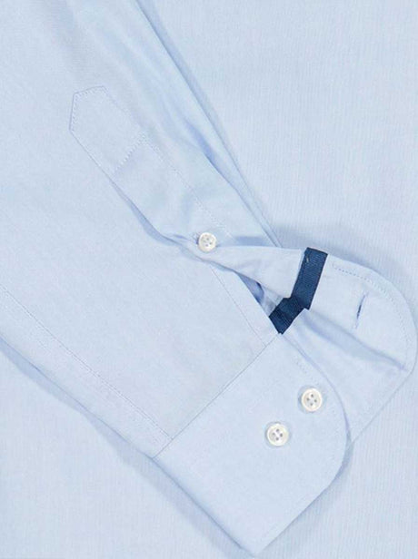 Paul & Shark Shirts Paul & Shark - Button Down Blue Summer Oxford Long Sleeve Shirt