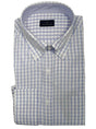 Paul & Shark Shirts Paul & Shark - Button Down Light Blue Check Long Sleeve Shirt