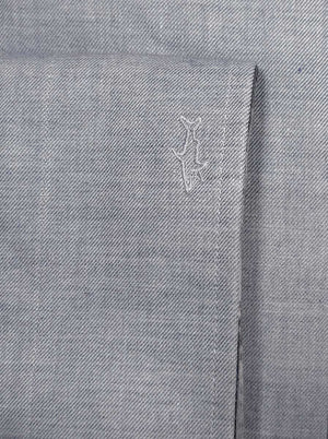 Paul & Shark Shirts Paul & Shark - Button Down Light Blue Flannel Long Sleeve Shirt
