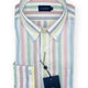 Paul & Shark Shirts Paul & Shark - Candy Stripe Cotton/Linen Shirt