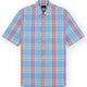 Paul & Shark Shirts Paul & Shark - Check Short Sleeve Soft Touch Shirt