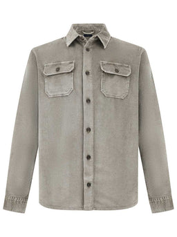 Paul & Shark Shirts Paul & Shark - Cord Taupe Overshirt