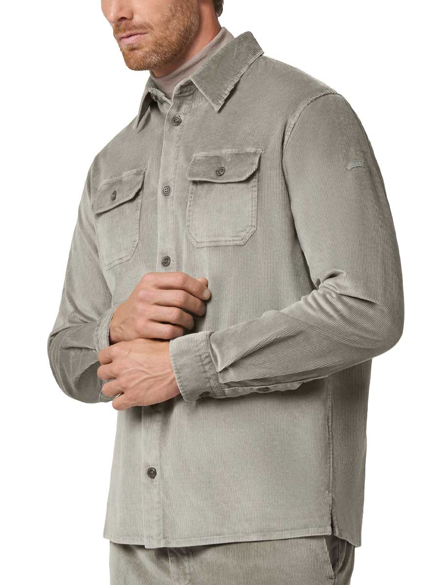 Paul & Shark Shirts Paul & Shark - Cord Taupe Overshirt