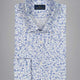 Paul & Shark Shirts Paul & Shark - Floral Print Cotton Blue Shirt