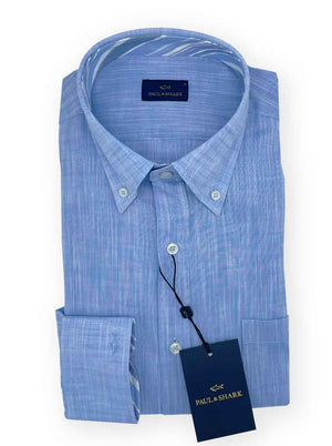 Paul & Shark Shirts Paul & Shark - Linen Effect Cotton Shirt