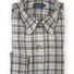 Paul & Shark Shirts Paul & Shark - Long Sleeve Shirt - Beige & Forest Check Button Down Flannel