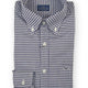 Paul & Shark Shirts Paul & Shark - Long Sleeve Shirt - Oxford Gingham Navy Button Down