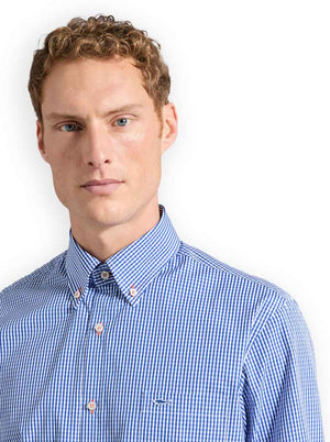 Paul & Shark Shirts Paul & Shark - Micro Gingham Check Shirt