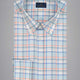 Paul & Shark Shirts Paul & Shark - Multi Check 120/2 Cotton Light Blue Shirt