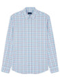 Paul & Shark Shirts Paul & Shark - Multi Check 120/2 Cotton Light Blue Shirt