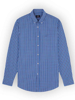 Paul & Shark Shirts Paul & Shark - Multi Check Cotton Button Down Shirt