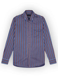 Paul & Shark Shirts Paul & Shark - Multi Stripe Cotton Button Down Shirt