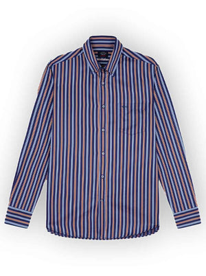 Paul & Shark Shirts Paul & Shark - Multi Stripe Cotton Button Down Shirt