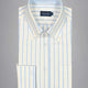 Paul & Shark Shirts Paul & Shark - Multi Stripe Cotton Yellow Shirt