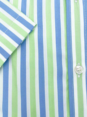 Paul & Shark Shirts Paul & Shark - Multi Stripe Short Sleeve Shirt