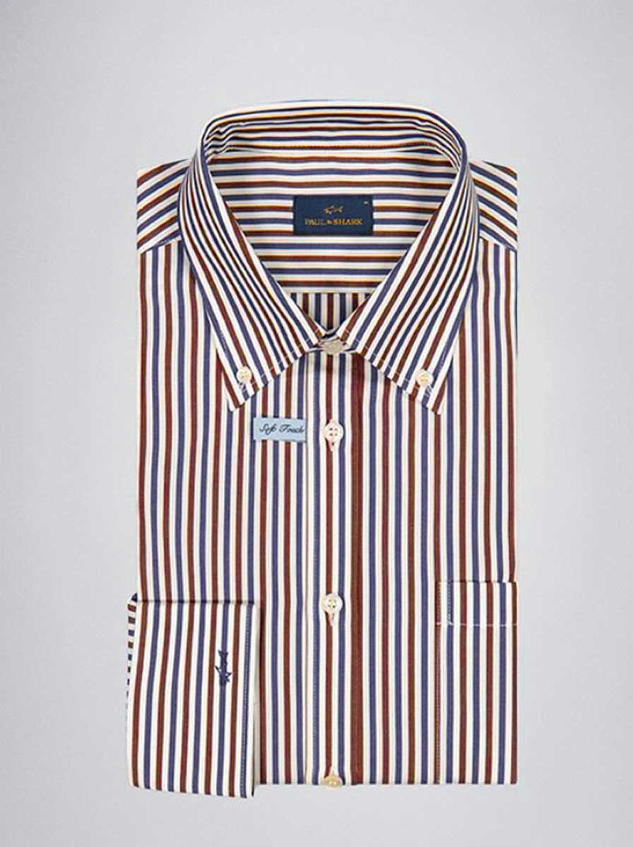 Paul & Shark Stripe Shirt at Andrew Gardner, Wendover – Andrew Gardner