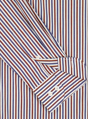 Paul & Shark Shirts Paul & Shark - Red/Blue Stripe Shirt