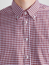 Paul & Shark Shirts Paul & Shark - Red Houndstooth Shirt