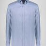 Paul & Shark Shirts Paul & Shark - Sky Blue Herringbone Flannel Shirt